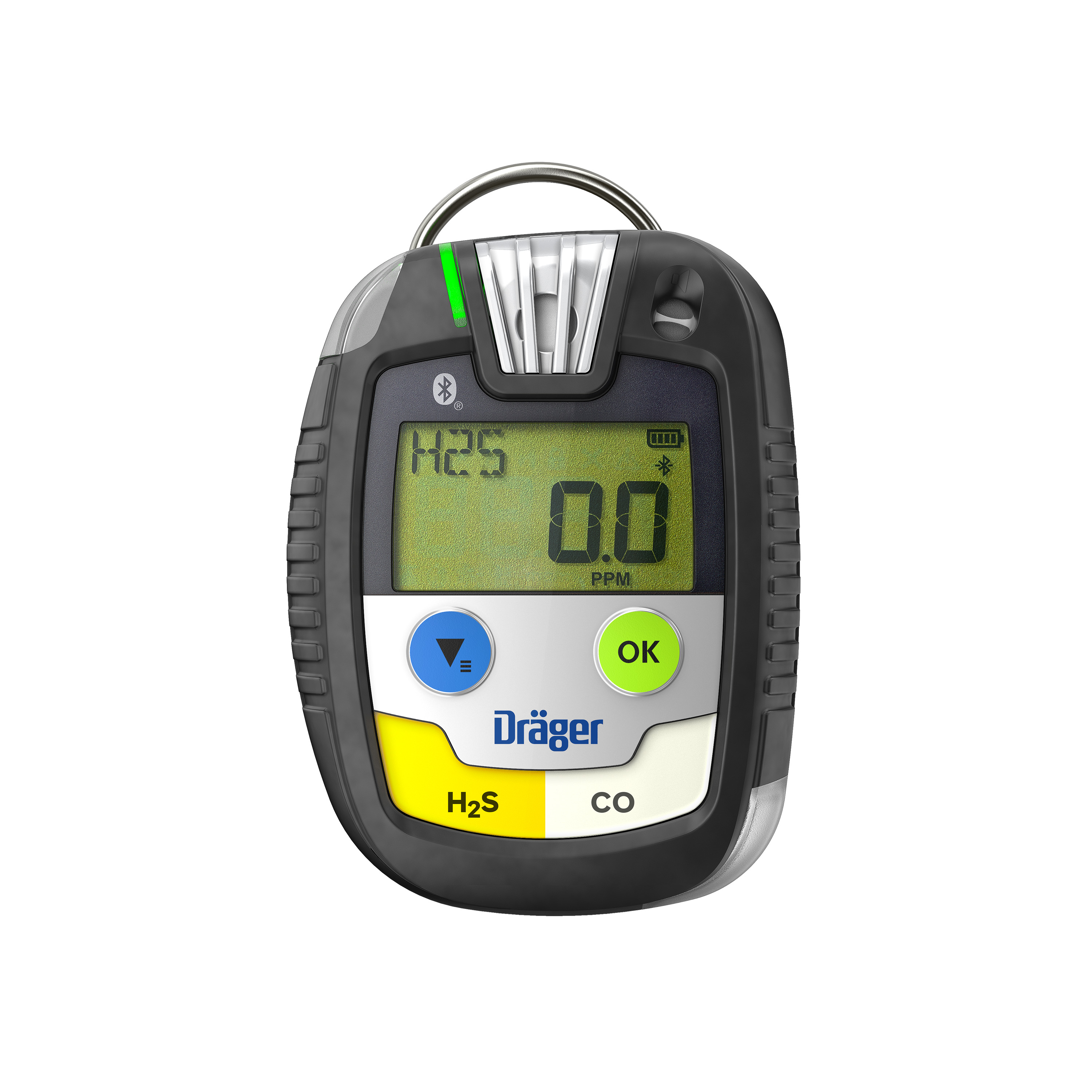 Dräger Pac 8500 zur Gasmessung von Schwefelwasserstoff und Kohlenstoffmonoxid