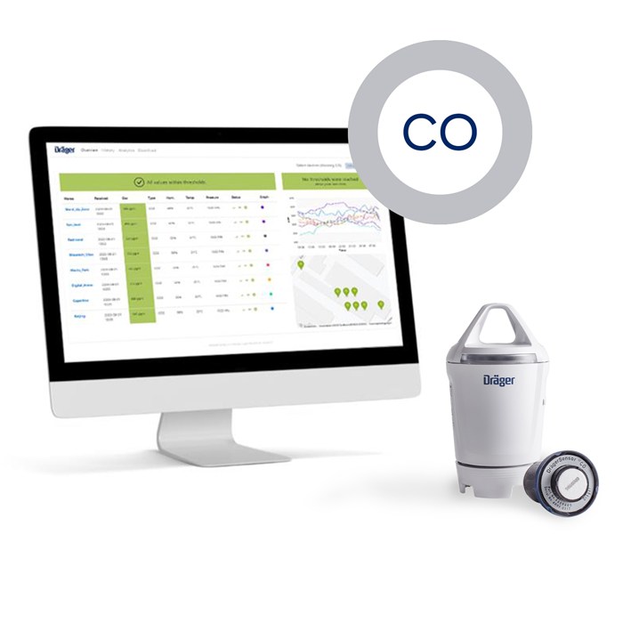 Dräger X-node System mit CO Sensor