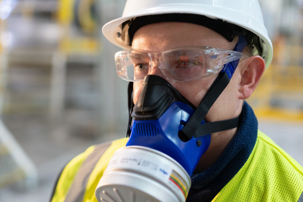 Dräger X-plore Halbmaske mit Rd40-Anschluss