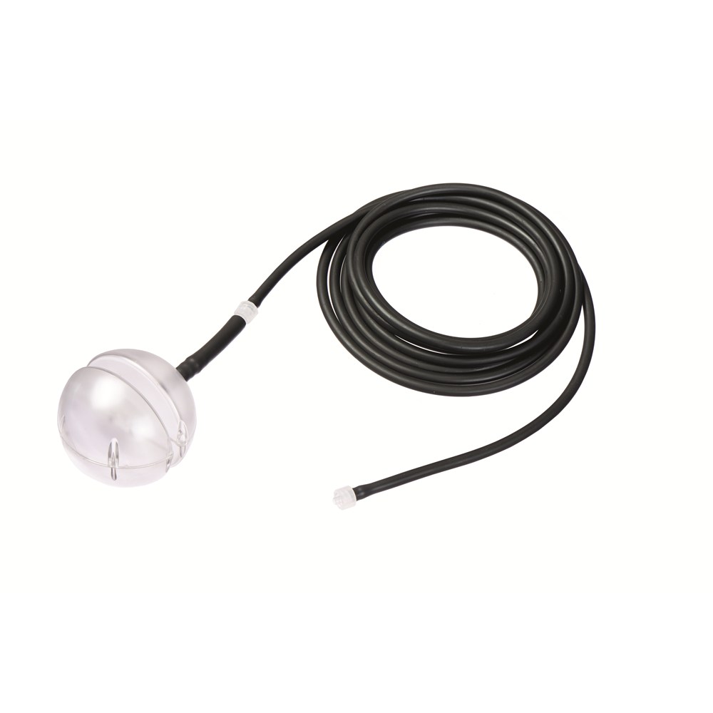 Schwimmersonde, transparent, mit Luer-Adapter