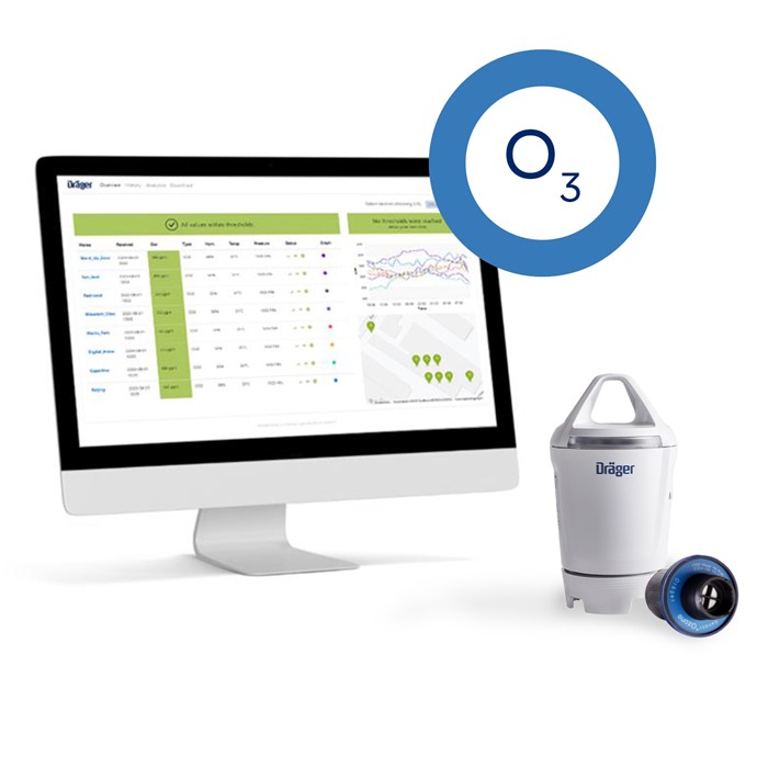 Dräger X-node System mit O3 Sensor