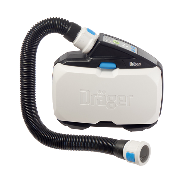 Dräger X-plore 8000 flexibler Schlauch Atemschutzgerät mit flexiblem Schlauch für Hauben.