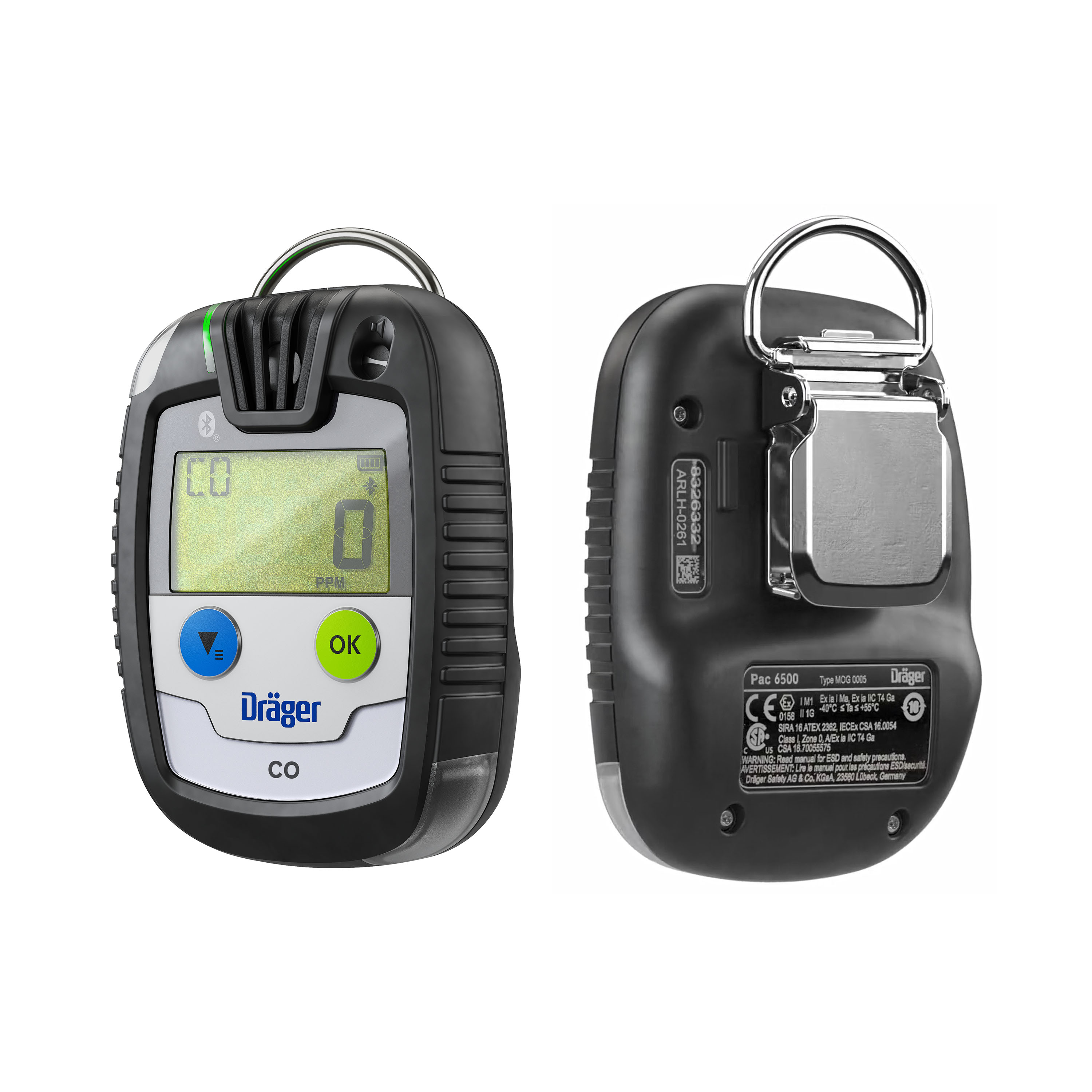 Dräger Pac 6500 für Kohlenstoffmonoxid (CO)