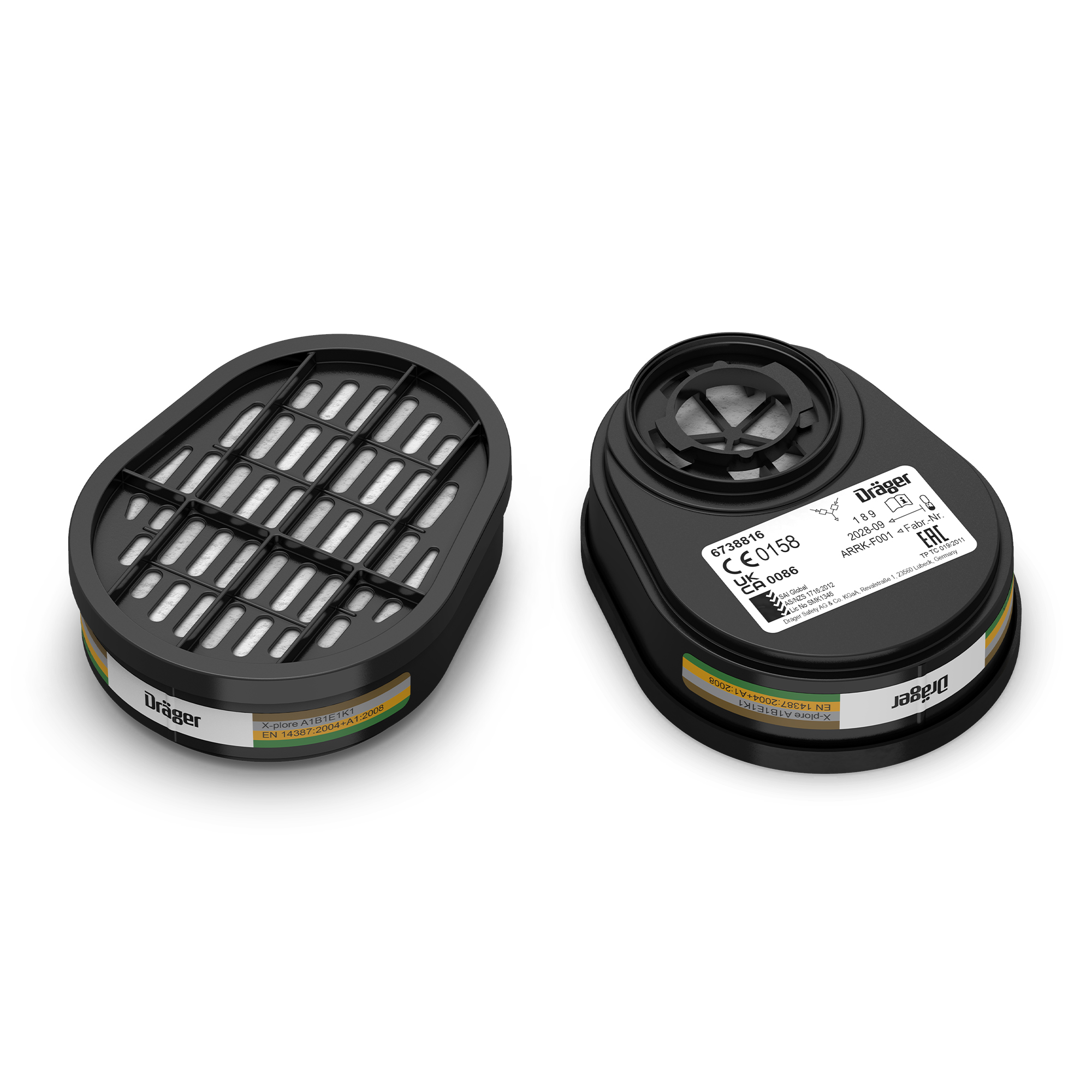 Gasfilter Bajonett A1B1E1K1