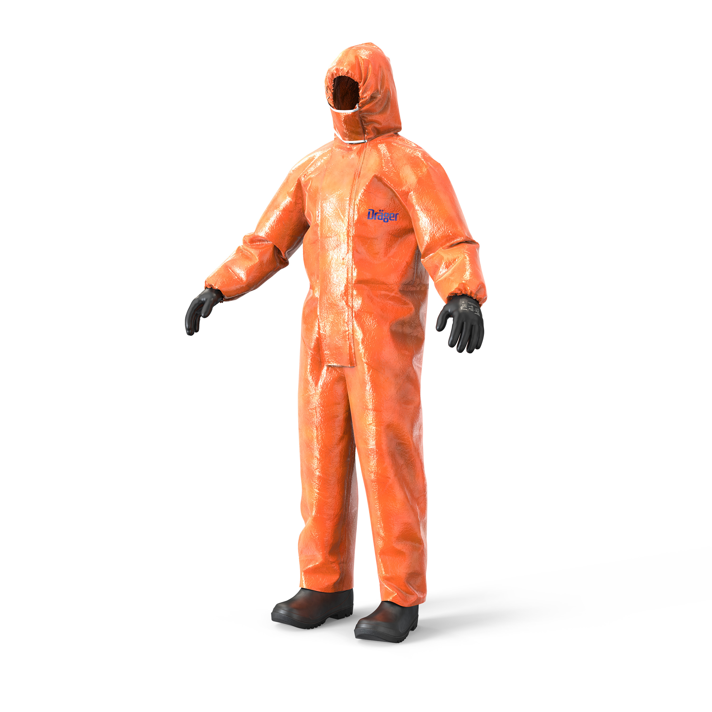 Dräger SPC 4400 CLF Schutzanzug für Flüssigkeiten und Feststoffe Größe XXXL