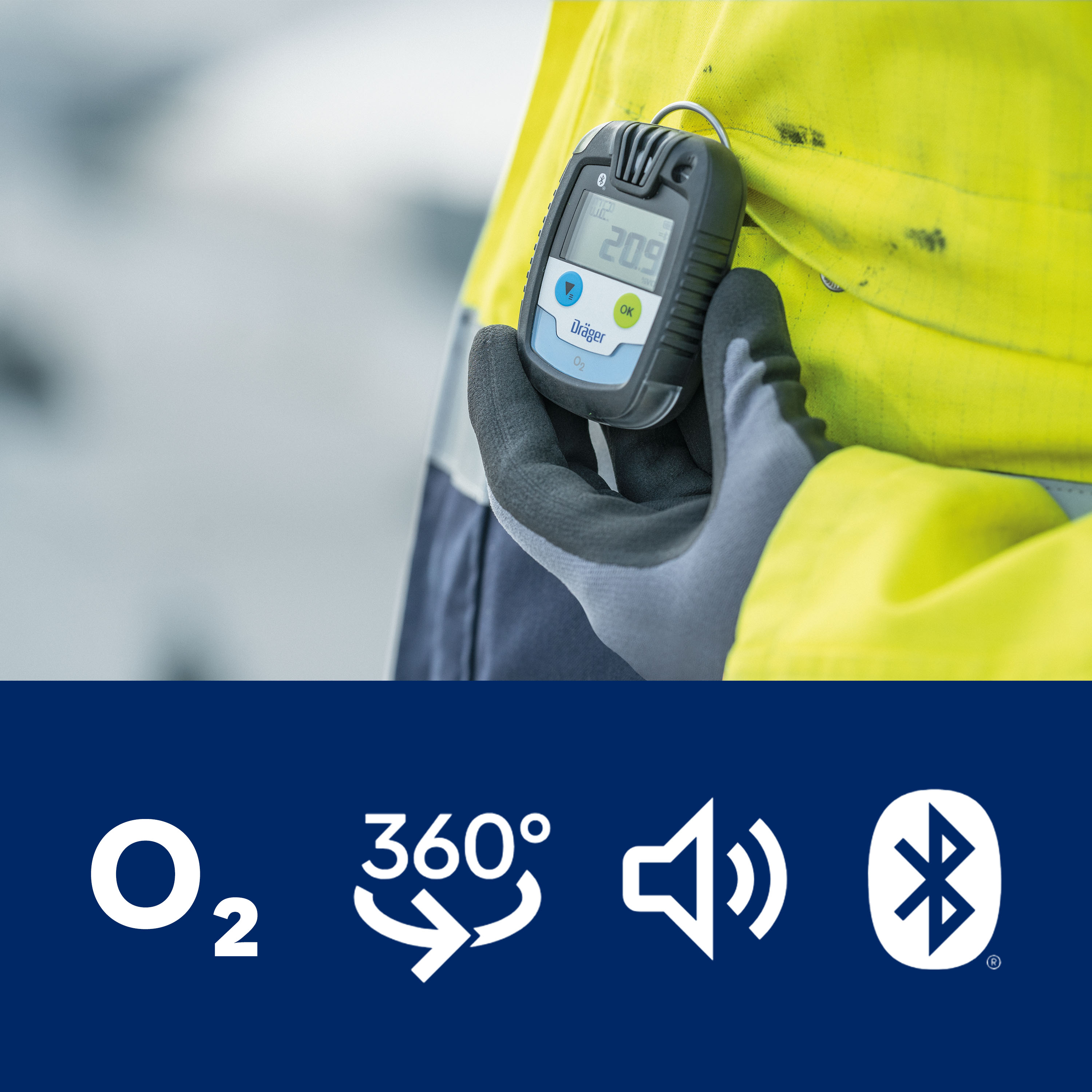 Dräger Pac 6500 für Sauerstoff (O₂)