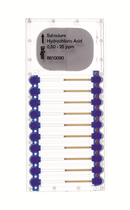 Dräger MicroTubes für Salzsäure 0.5 - 25 ppm