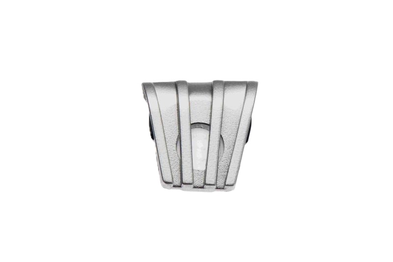 Staub- und Wasserfilter für Pac 8000/8500 Grauer Filteraufsatz geeignet für die Dräger Pac 8000 und 8500 Modelle, frontal dargestellt.