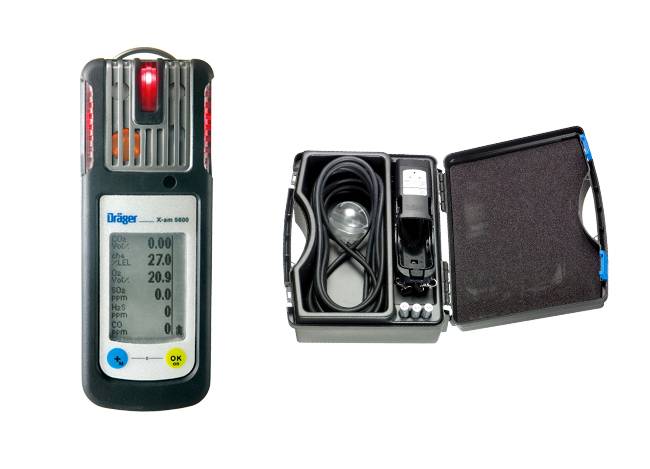 Dräger X-am 5600 - Set für Freimessung bei Abwasser Anwendungen