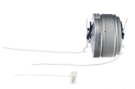 Ersatzfilter PARAT 2 von Dräger Einseitige Ansicht eines runden Ersatzfilters mit Ventilen.