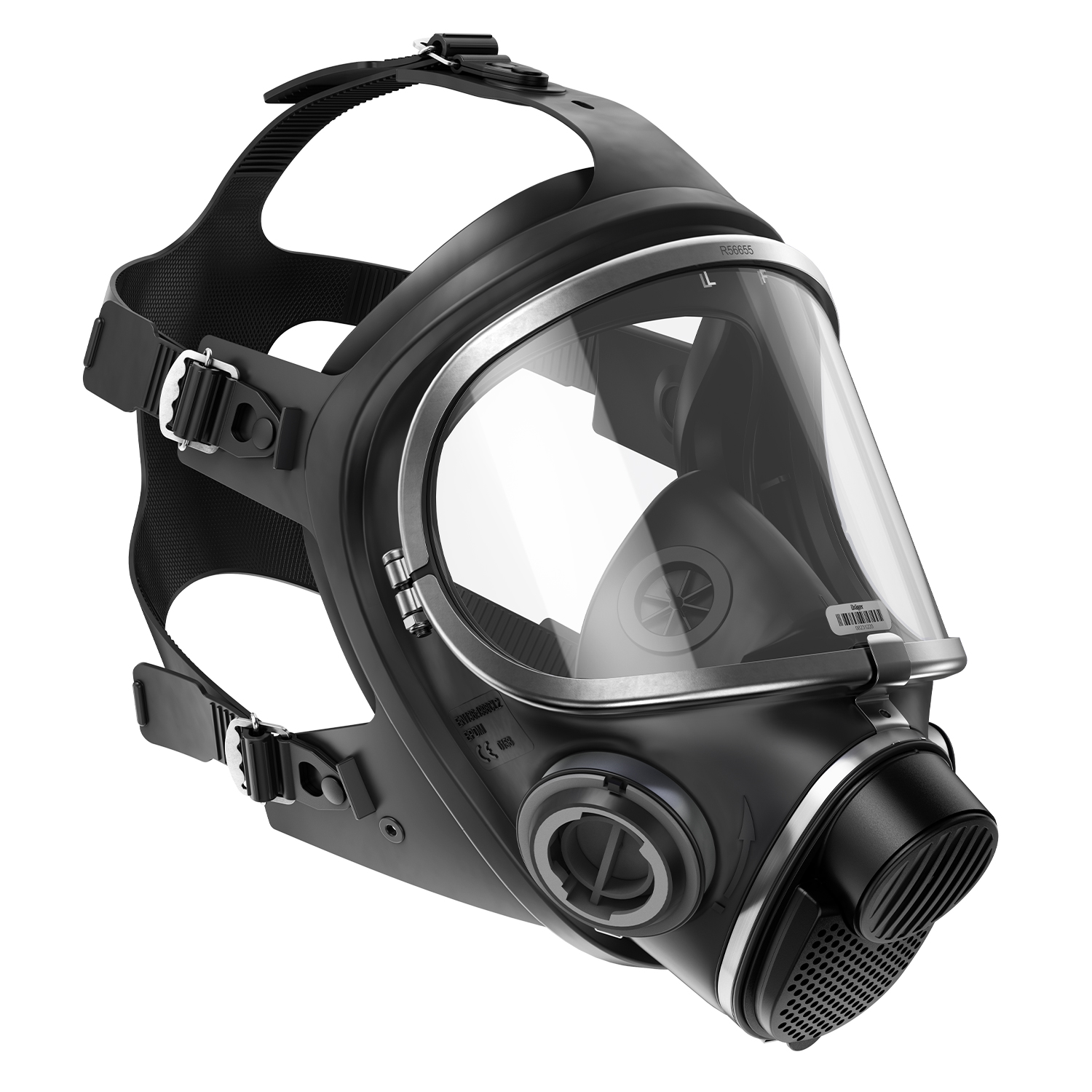 Dräger X-plore 5500 Atemschutz-Vollmaske aus EPDM und Triplex