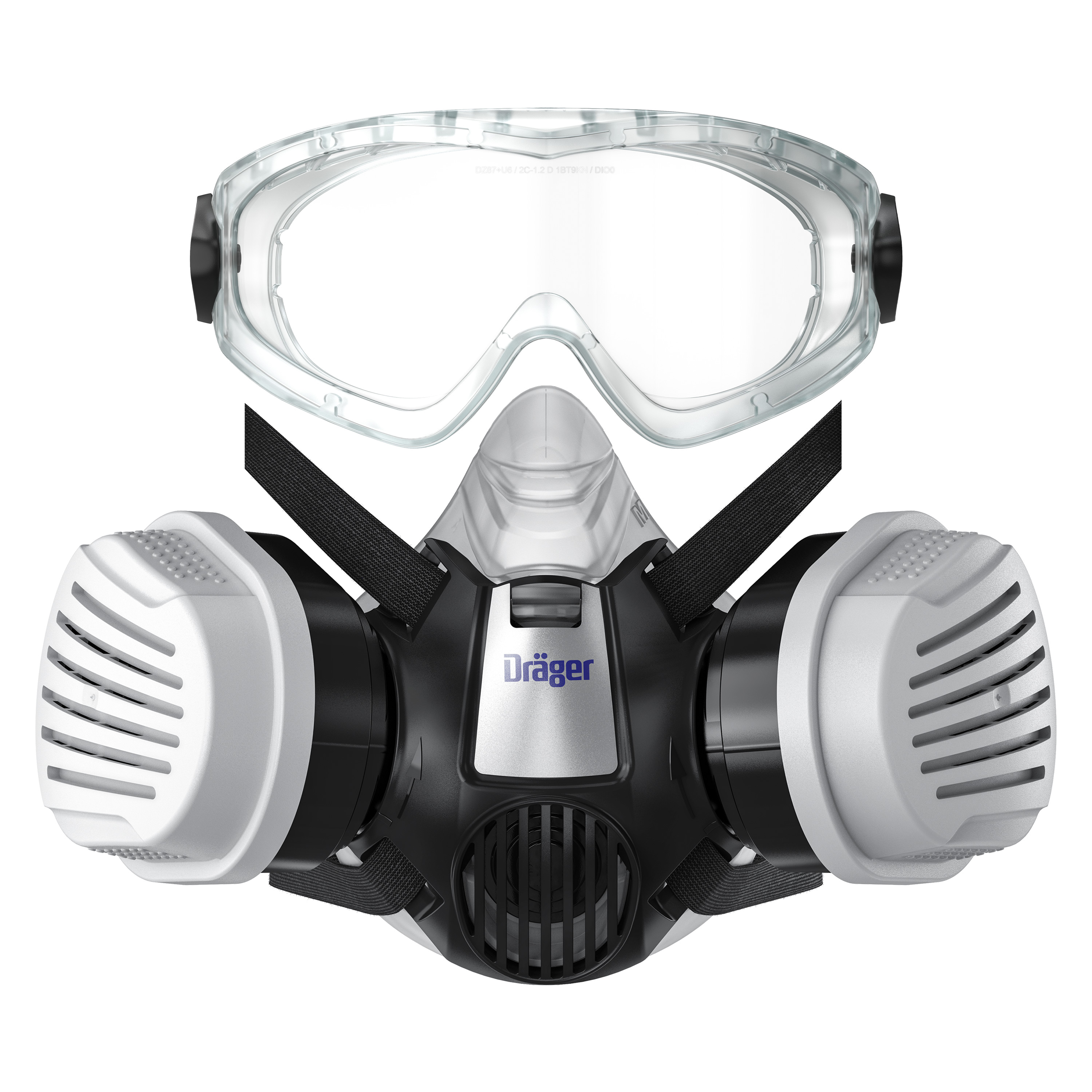 Dräger X-plore 3300 Chemiearbeiter Set + X-pect 4400 klar