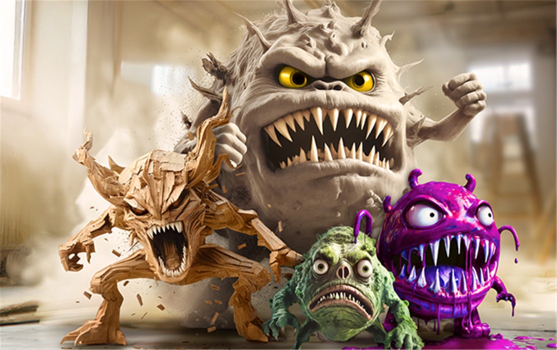 Gefahrstoffmonster