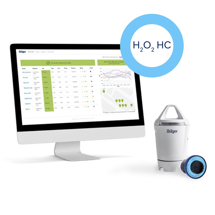 Dräger X-node System mit H2O2 HC Sensor