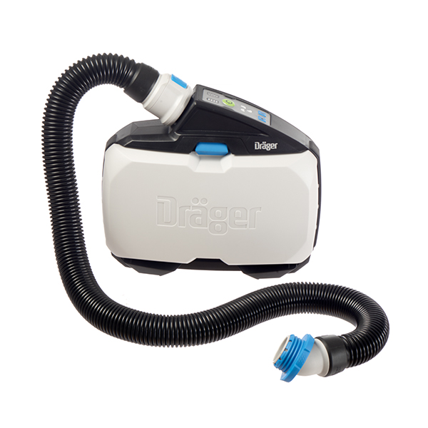 Flexibler Schlauch für X-plore 8000 Masken Dräger X-plore 8000 mit flexiblem Schlauch für Halb- und Vollmasken.