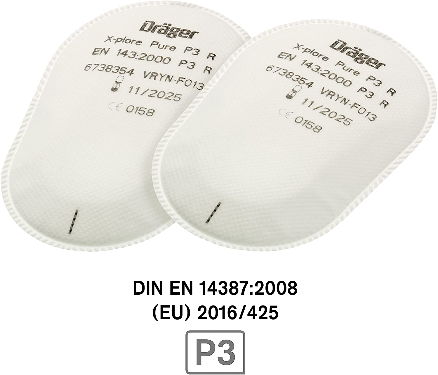 Partikelfilter Bajonett Pure P3 R
