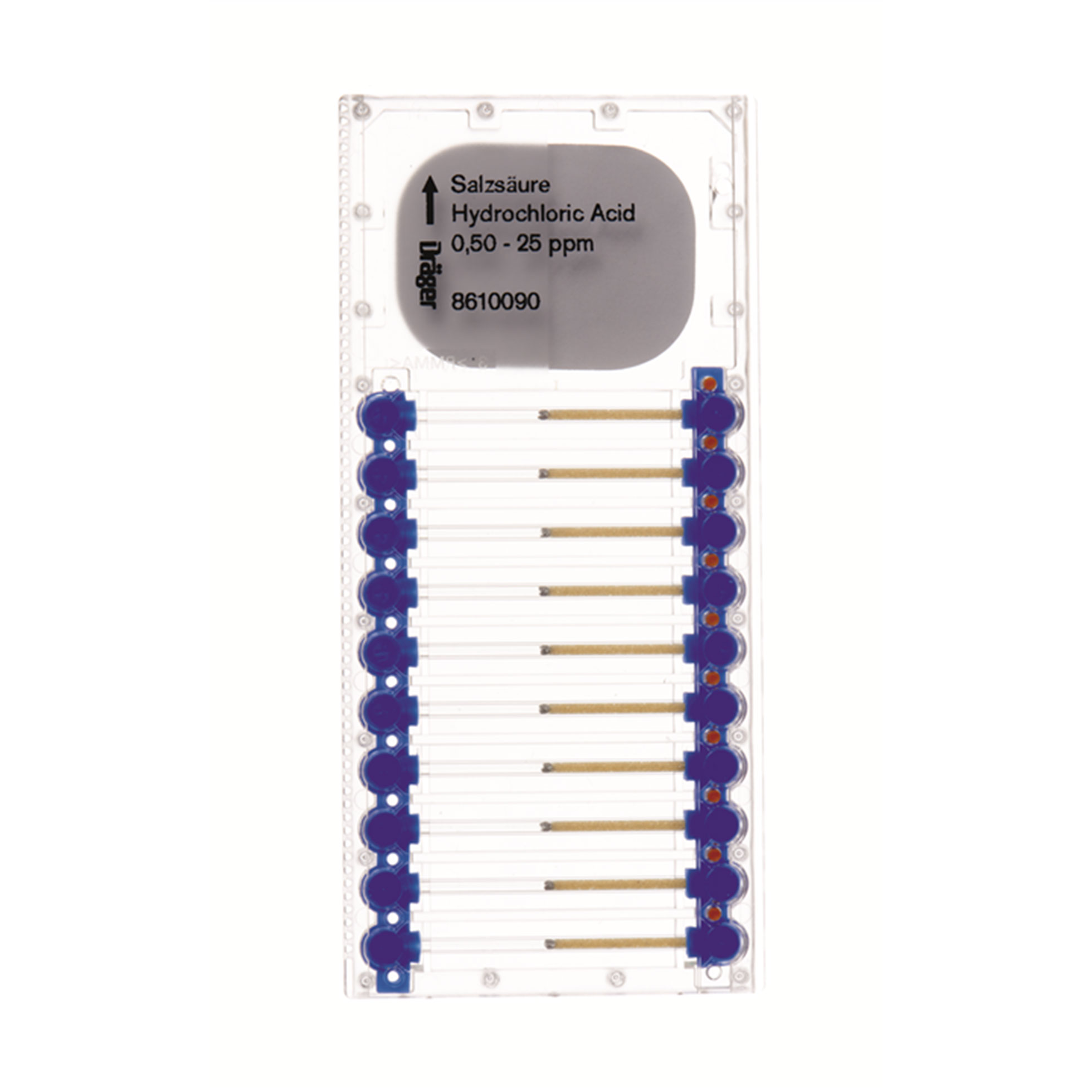Dräger MicroTubes für Salzsäure 0.5 - 25 ppm
