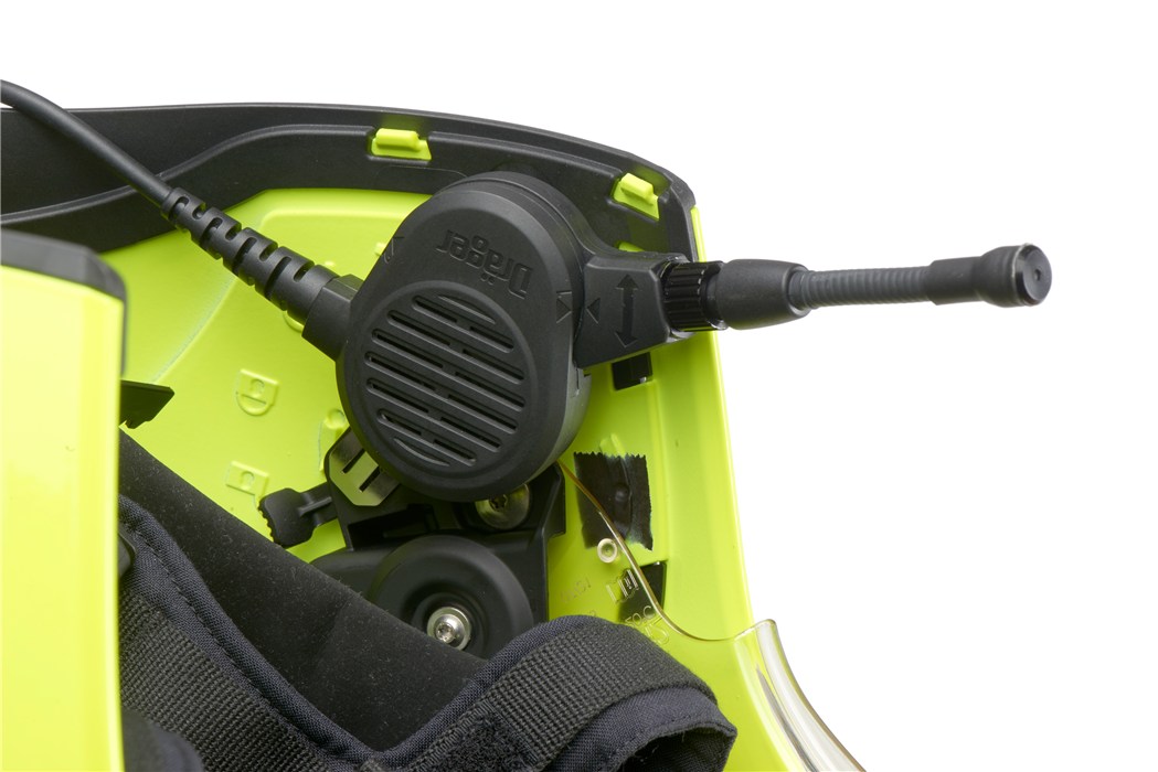 Dräger HPS-COM Short Mikrofon für Feuerwehren