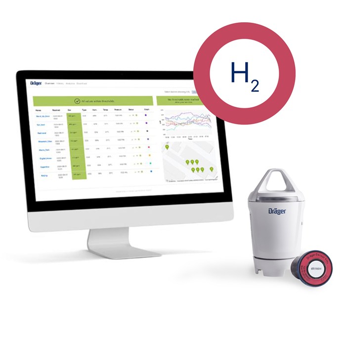 Dräger X-node System mit H2 Sensor