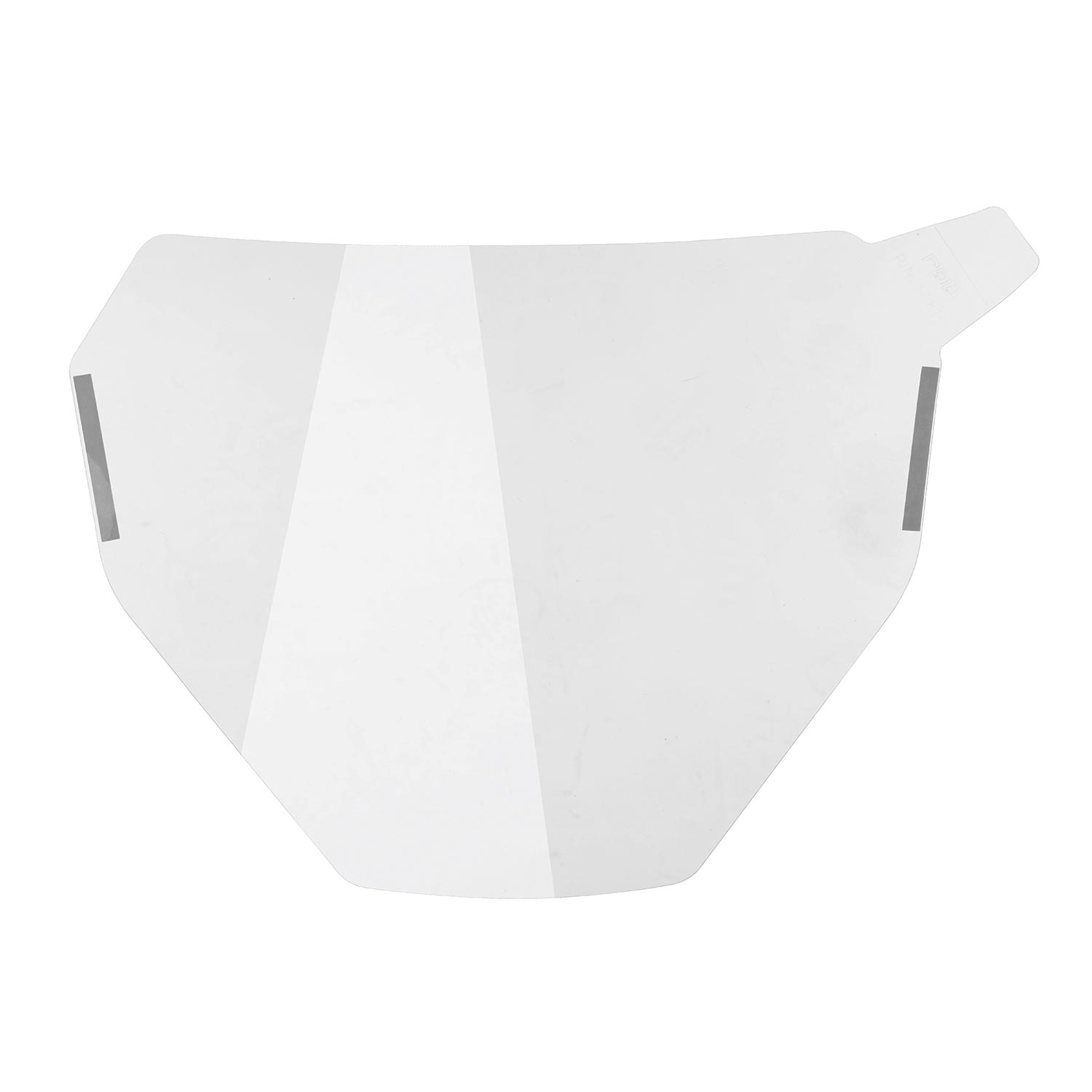 Schutzfolie für X-plore 8000 Helm Weiße Schutzfolie für Helme, rechteckig mit seitlichen Einkerbungen.