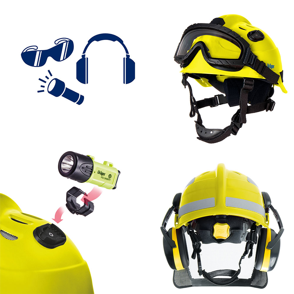 Dräger Schutzhelm Kopfschutz Sicherheitshelm HPS 3500 Basis eingefärbt - Bild 13 von 24