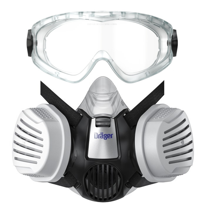 Dräger X-plore 3300 Chemiearbeiter Set + X-pect 4400 klar