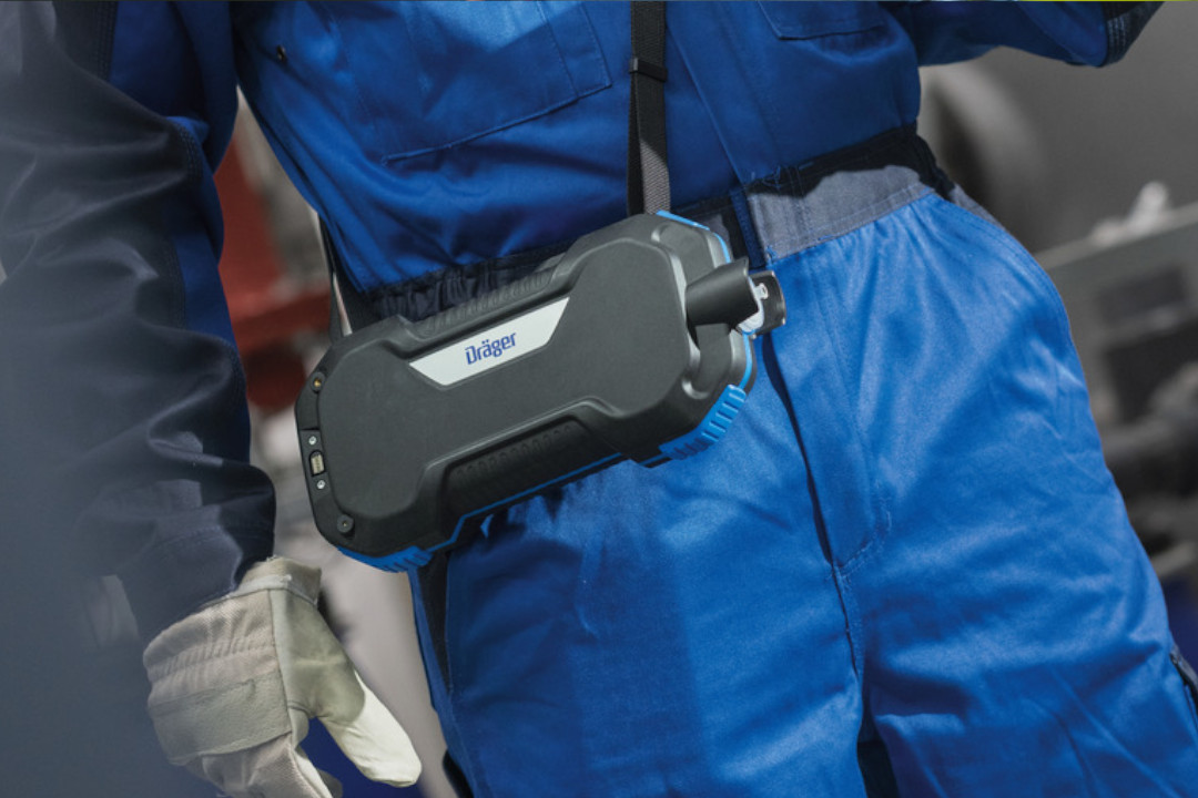 Dräger Gasanalysegerät im Einsatz