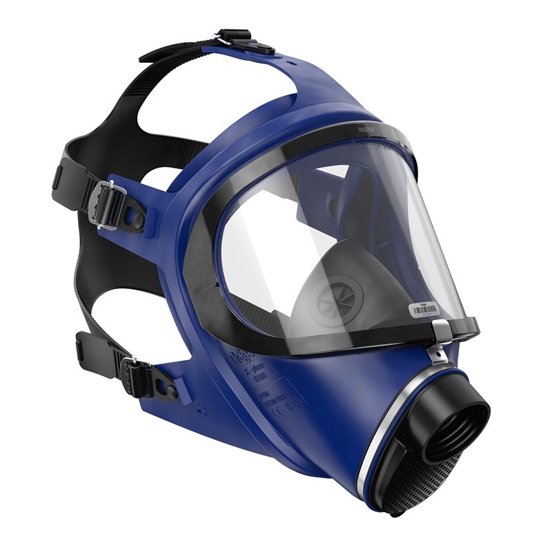 Dräger X-plore 6570 SI/BL-PC-RA-K/SW Vollmaske Silikon/PC EN 136 m. Sprechmembran Dräger X-plore 6570 SI/BL-PC-RA-K/SW Vollmaske Silikon/PC EN 136 m. Sprechmembran