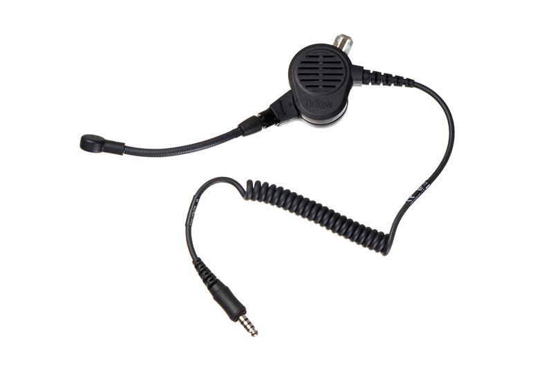 Dräger HPS-COM Short Mic