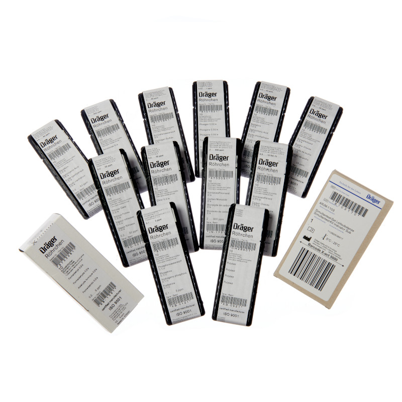 Dräger Set B: Simultantest-Set Röhrchen GW-G DIN 14555