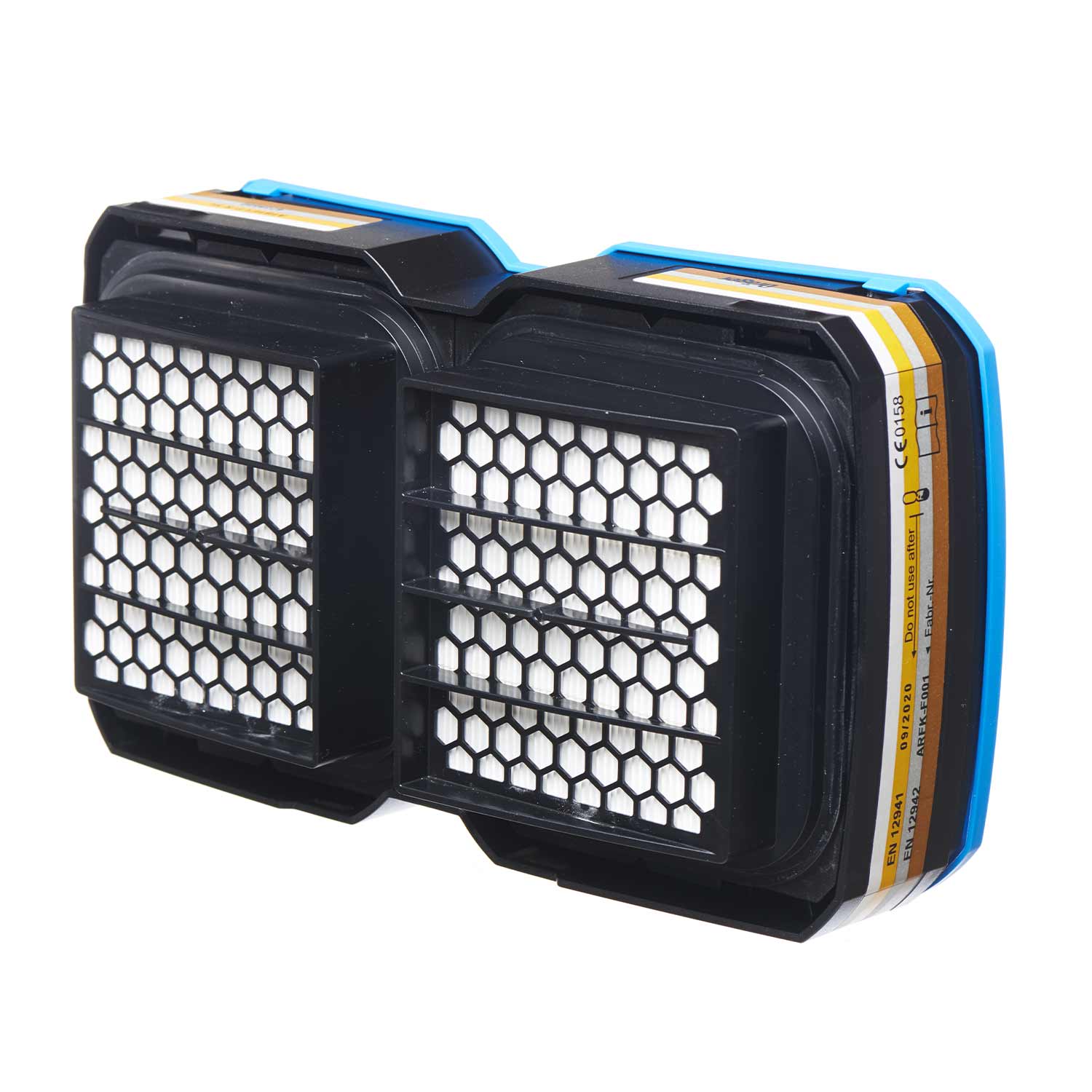 Dräger X-plore 8000 Filter A1B1E1P R SL Schwarzer Filter mit Wabenmuster für Dräger X-plore 8000.