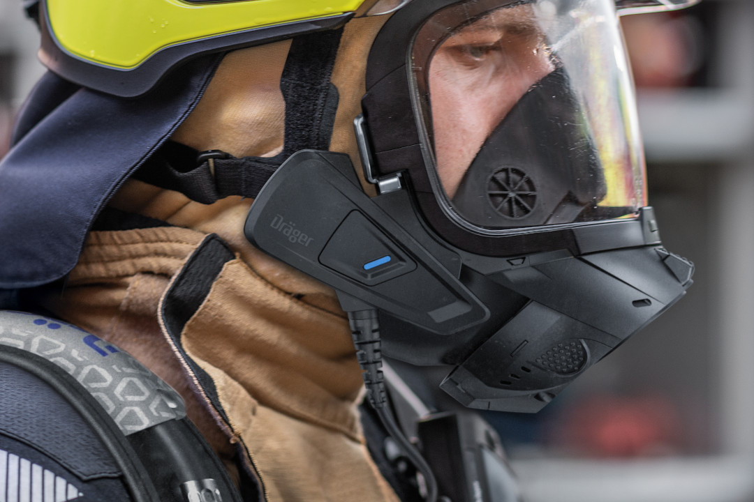 Dräger Kommunikationseinheit im Einsatz