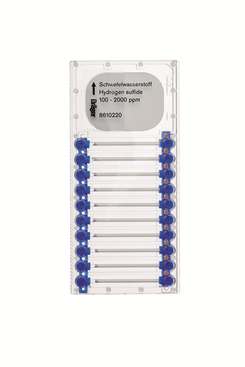 Dräger Röhrchen Schwefelwasserstoff 100/a – Prüfröhrchen Für H2S-Messung, CH29101