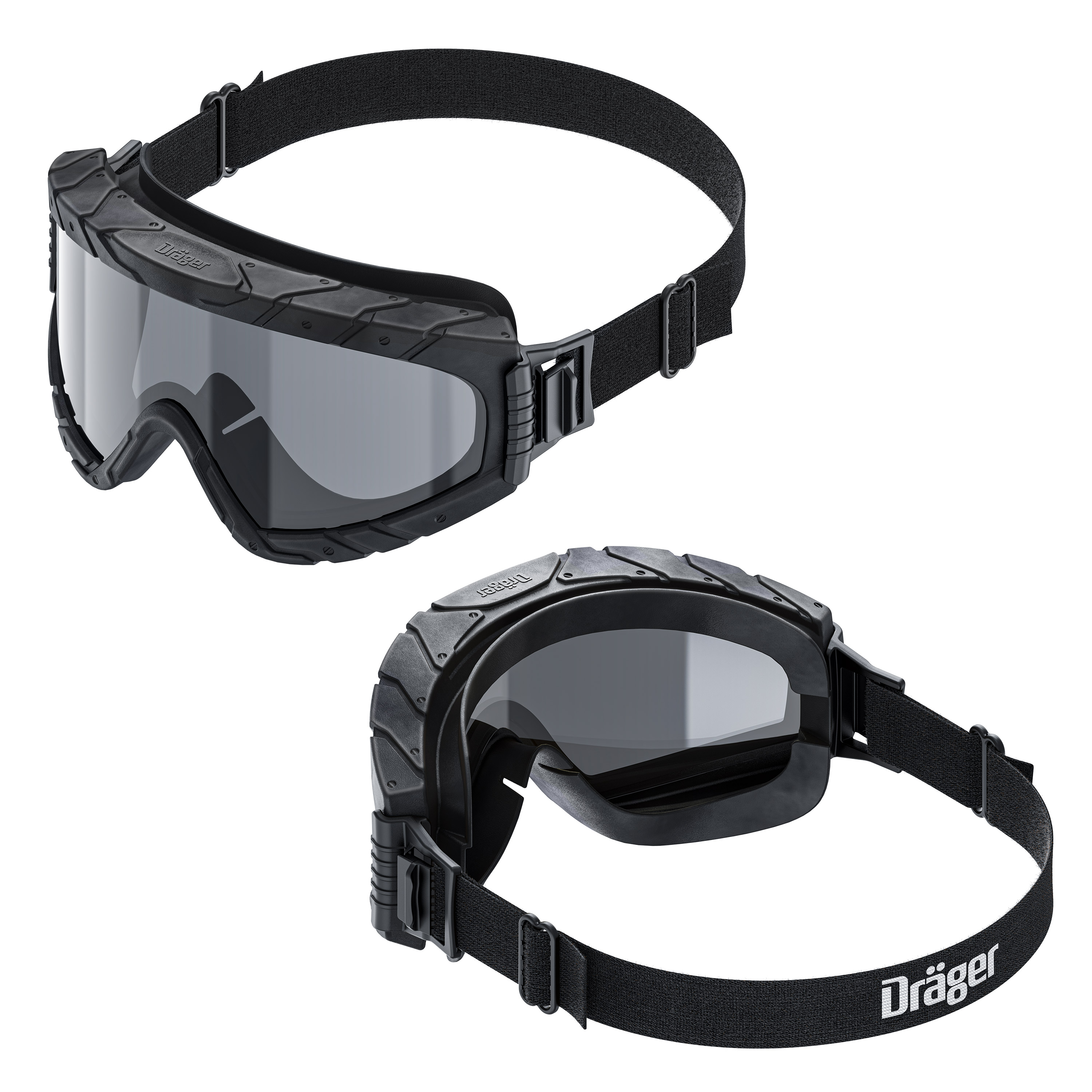 Dräger X-pect 4800/4900 Ersatzscheibe rauchgrau