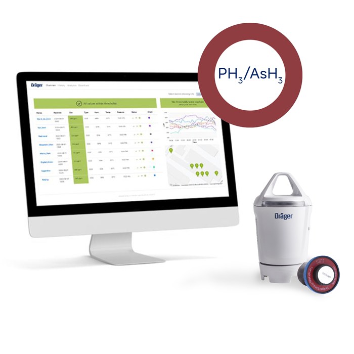 Dräger X-node System mit PH3/AsH3 Sensor