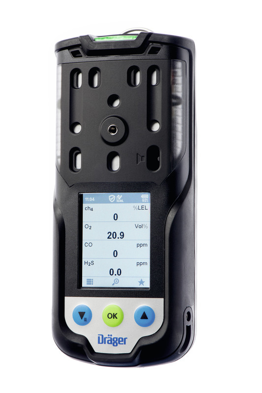 Dräger X-am 3500 - schräg von der Seite