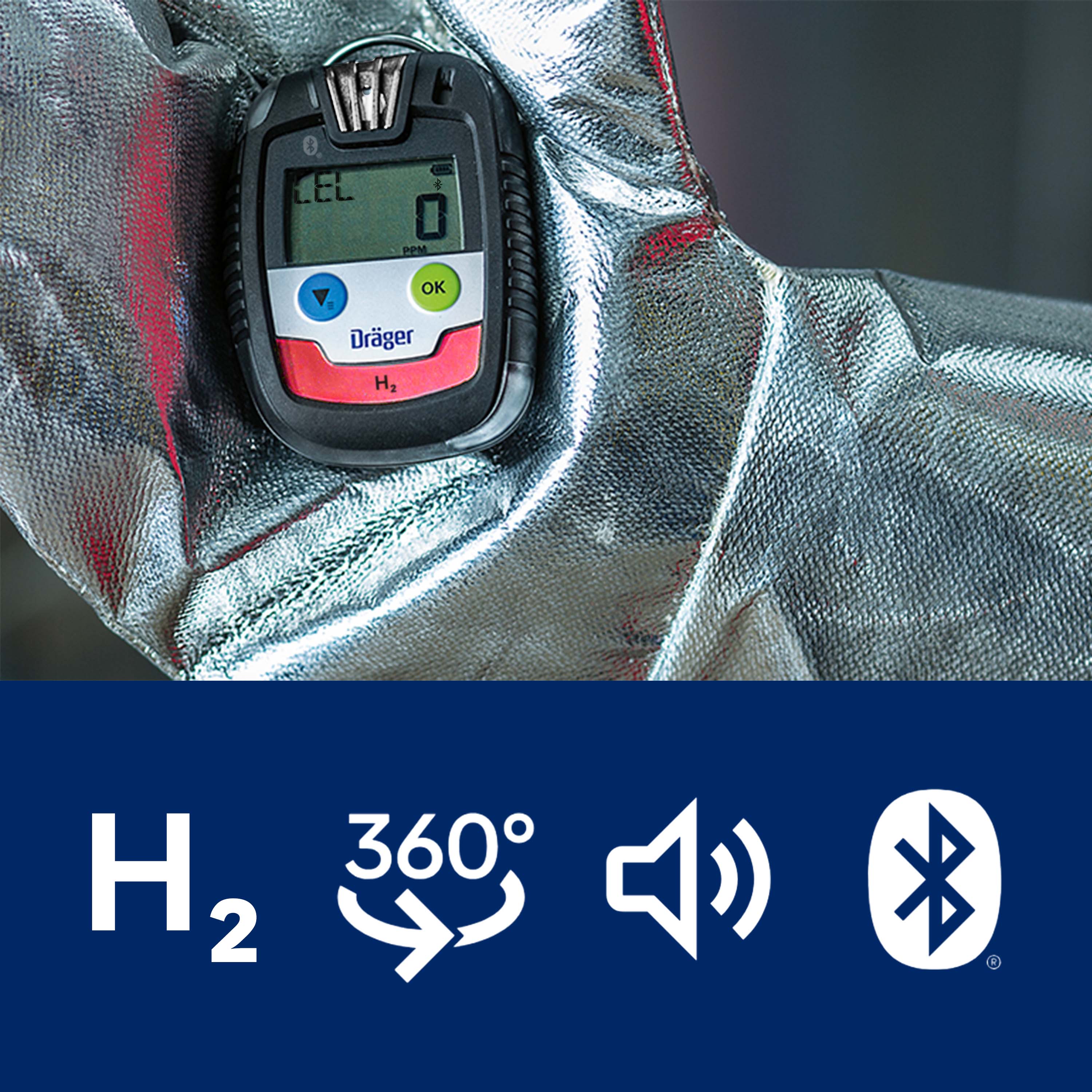 Dräger Pac 8000 für Wasserstoff (H₂)