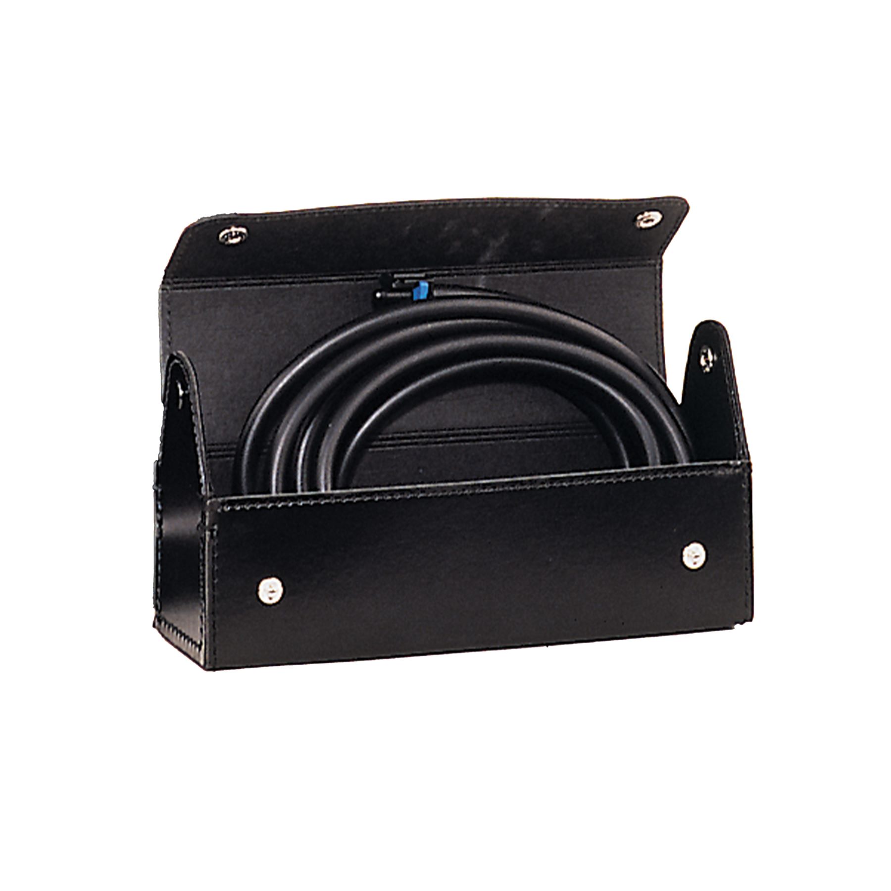 Schutz- und Transportkoffer für Kabel Schwarzes Etui mit Kabel, Produktfoto aus dem Dräger Shop.