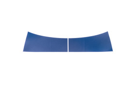 HPS 7000 Reflexstreifen rückseitig dreiteilig Größe H1 blau