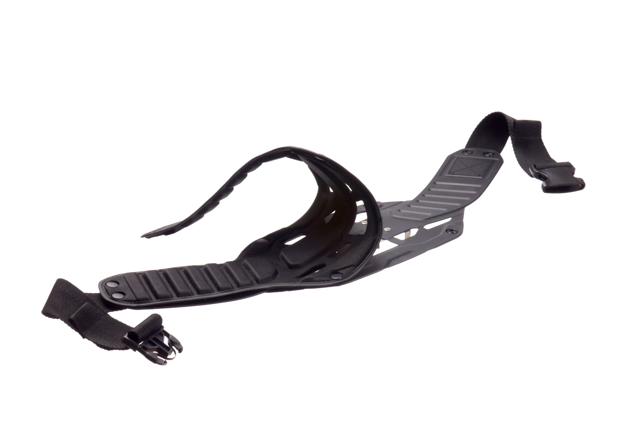 Komfortpolster für Dräger X-plore 8000 Schwarzes Komfortpolster mit Verschluss und Riemen für Atemschutzgerät.