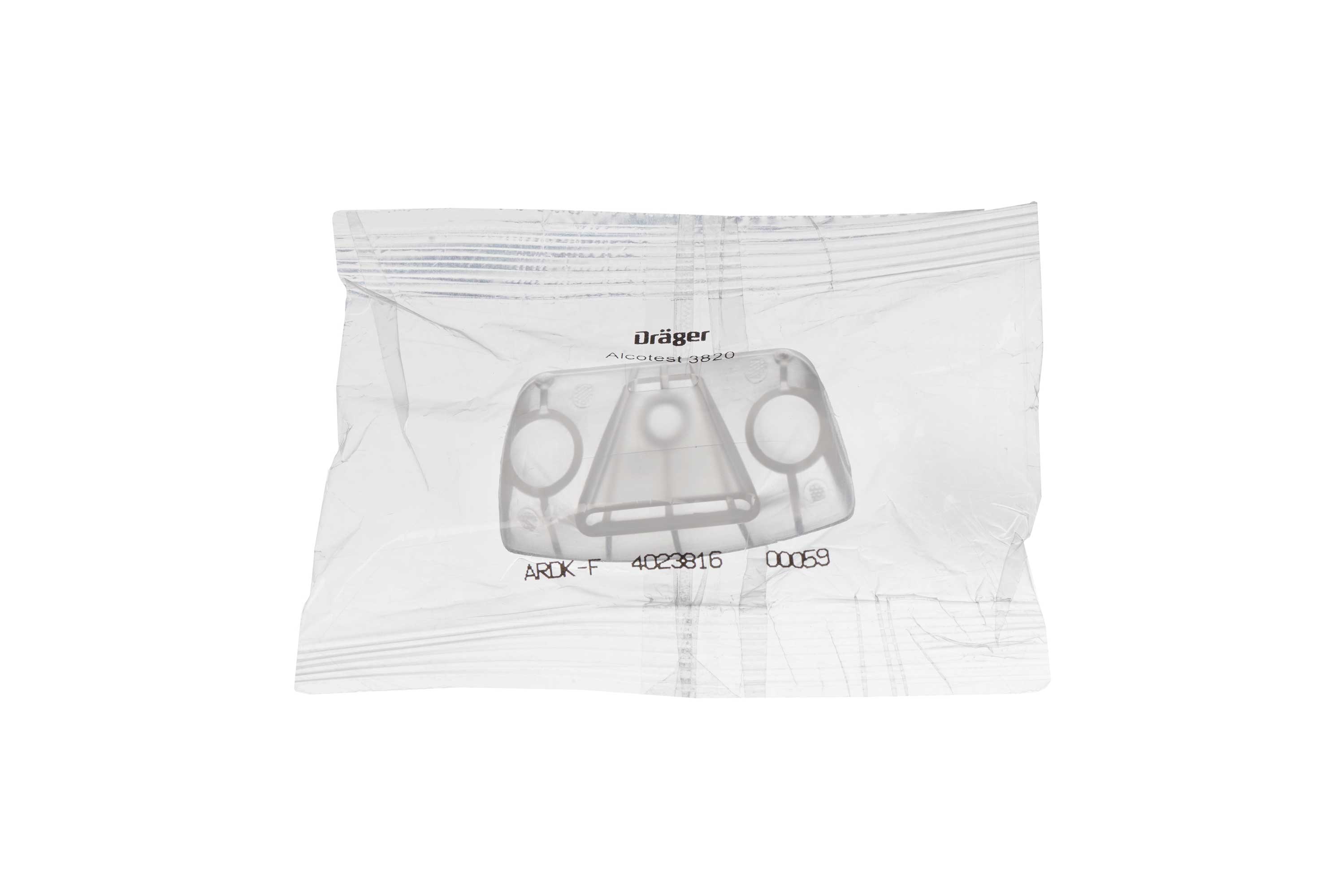 Dräger Alcotest 4000 Mundstücke Verpackte Mundstücke für Dräger Alcotest 4000 in Plastikhülle.