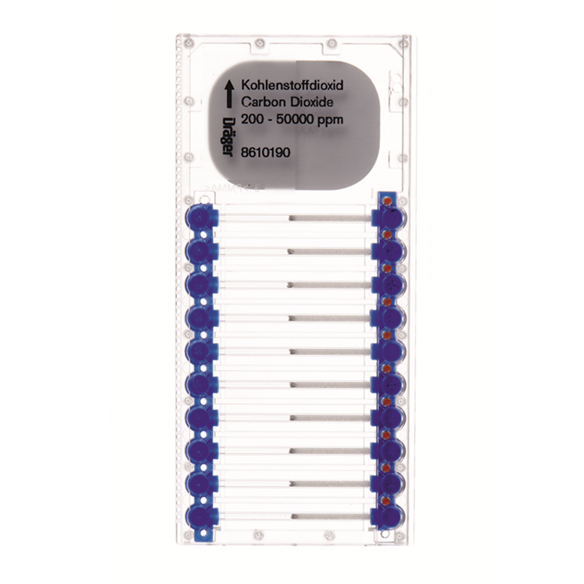 Dräger MicroTubes für Kohlenstoffdioxid 200 - 50,000 ppm