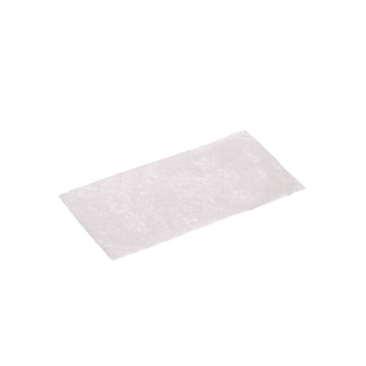 Dräger X-plore 8000 Vorfilter Rechteckiger weißer Vorfilter für Gebläsefiltergerät X-plore 8000 von Dräger auf weißem Hintergrund.