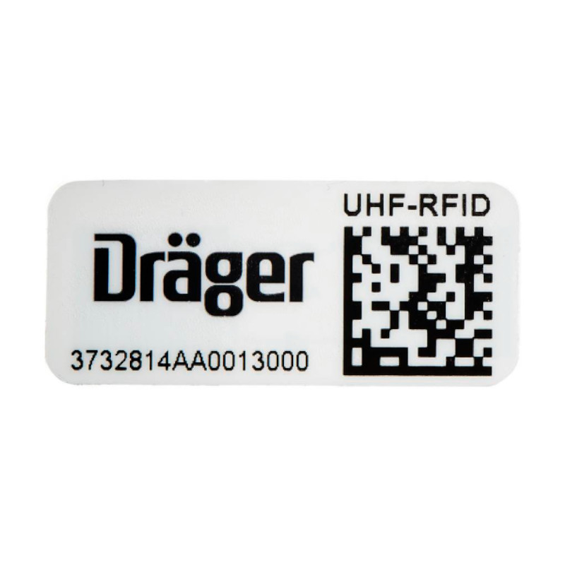 Dräger UHF RFID Tag für Maske/Chemikalienschutzanzug 100 Stück