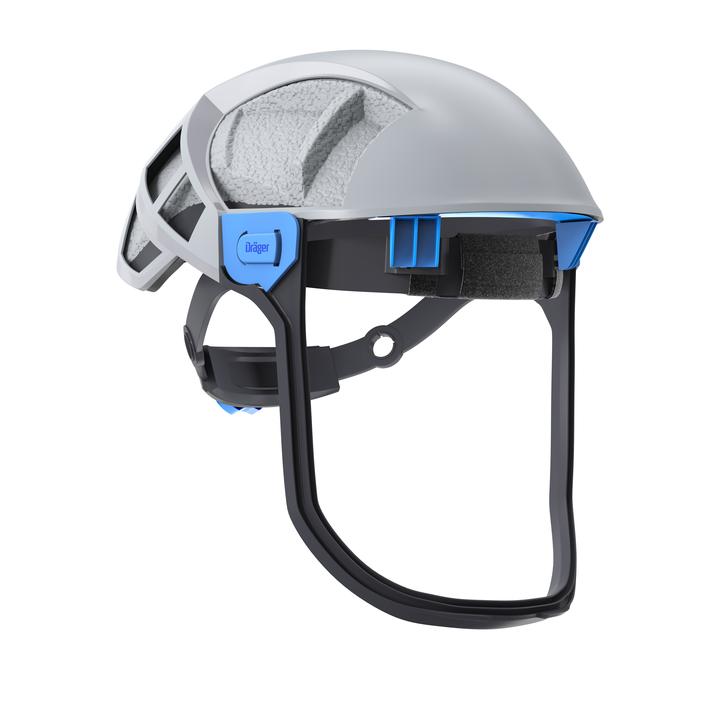 Helm für Sicherheitsanwendungen Dräger Sicherheitstechnik Helm mit robustem Design für Schutz und Komfort.