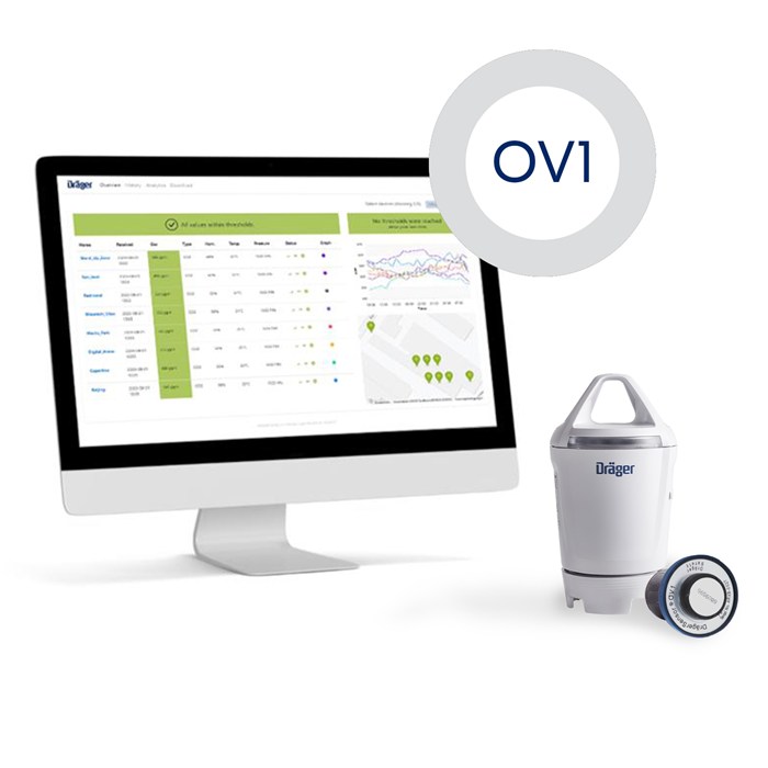 Dräger X-node System mit OV1 Sensor