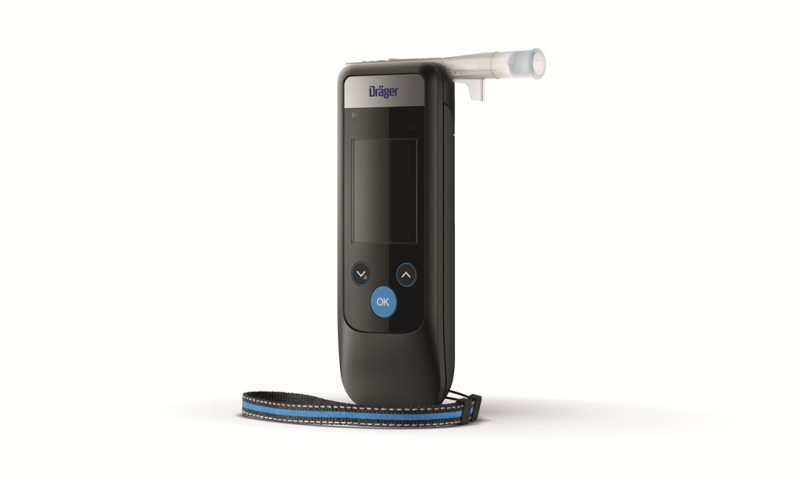 Dräger Alcotest 7000 med Atemalkohol-Messgerät Bluetooth