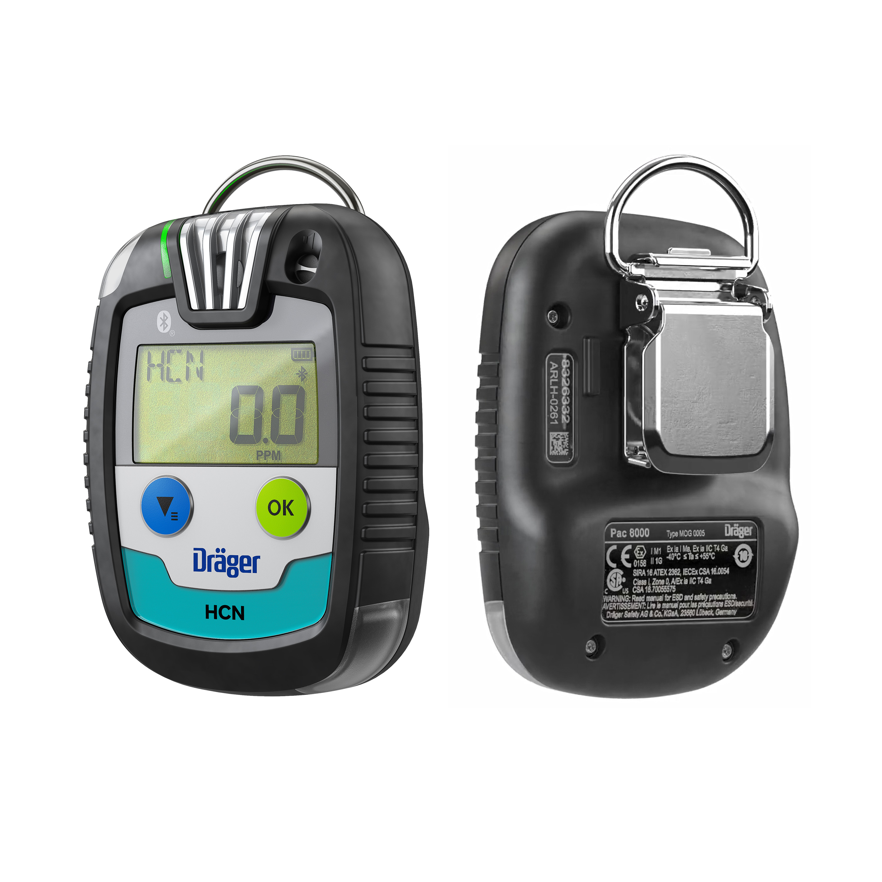 Dräger Pac 8000 für Blausäure (HCN)