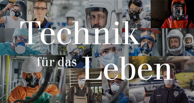 Schutztechnik für verschiedene Berufe Menschen in Schutzkleidung und Atemmasken bei der Arbeit.