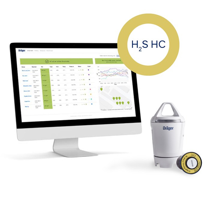 Dräger X-node System mit H2S HC Sensor